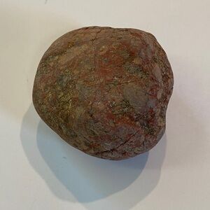 Lake Superior Shoreline Rock Red/Green Michigan Rock